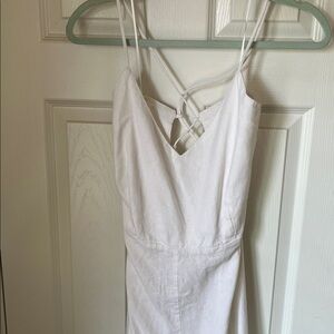 White Strappy Dress